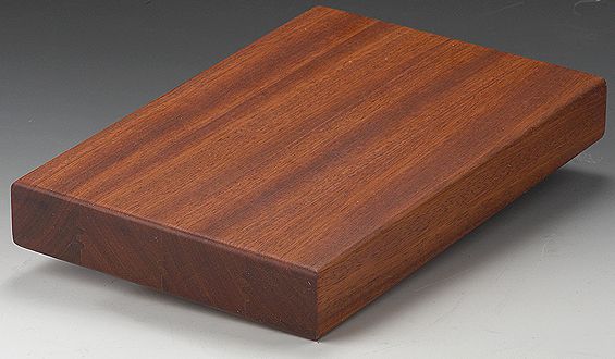 Jatoba Royal. 40 mm med gennemgående stave. Olieret.