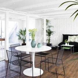 Fyr Massiv Plank, bejset med Valnødde Colour Olie ved kunden.