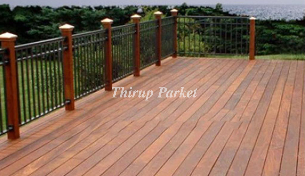 Ipé massiv terrasseplanker fra Thirup Parket ApS
